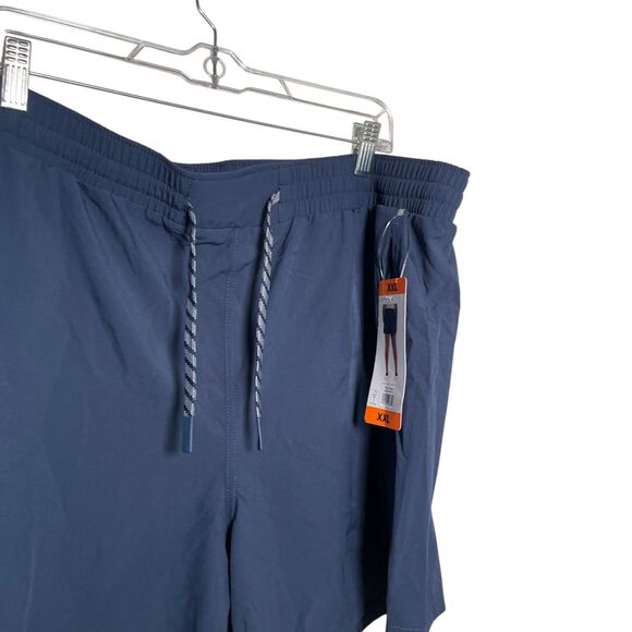 Pacific Trail Shorts Women's XXL Blue Outdoor Athletic Drawstring 4" NWT - Picture 3 of 10